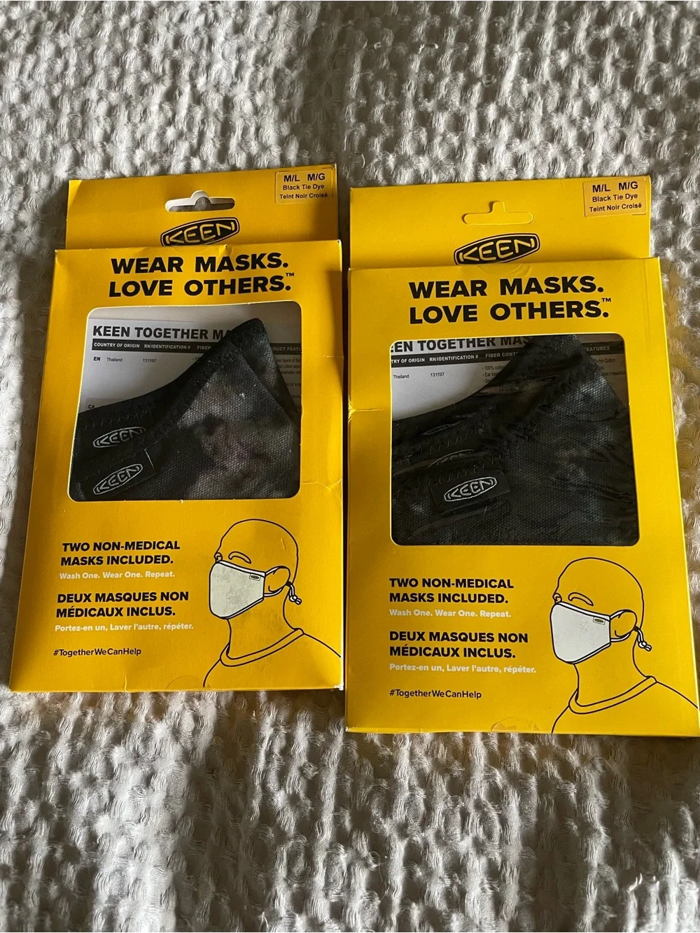 Face Mask Bundle – KEEN Reusable Masks + 20 Disposable Masks
